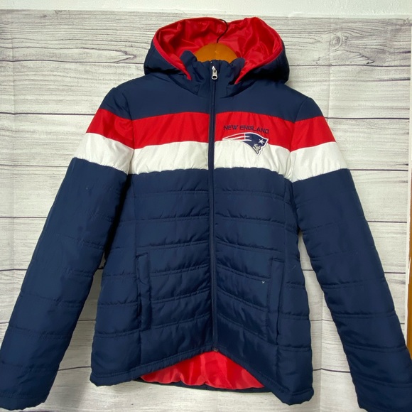 Women’s NE Patriot quilted jacket size M - Picture 1 of 7